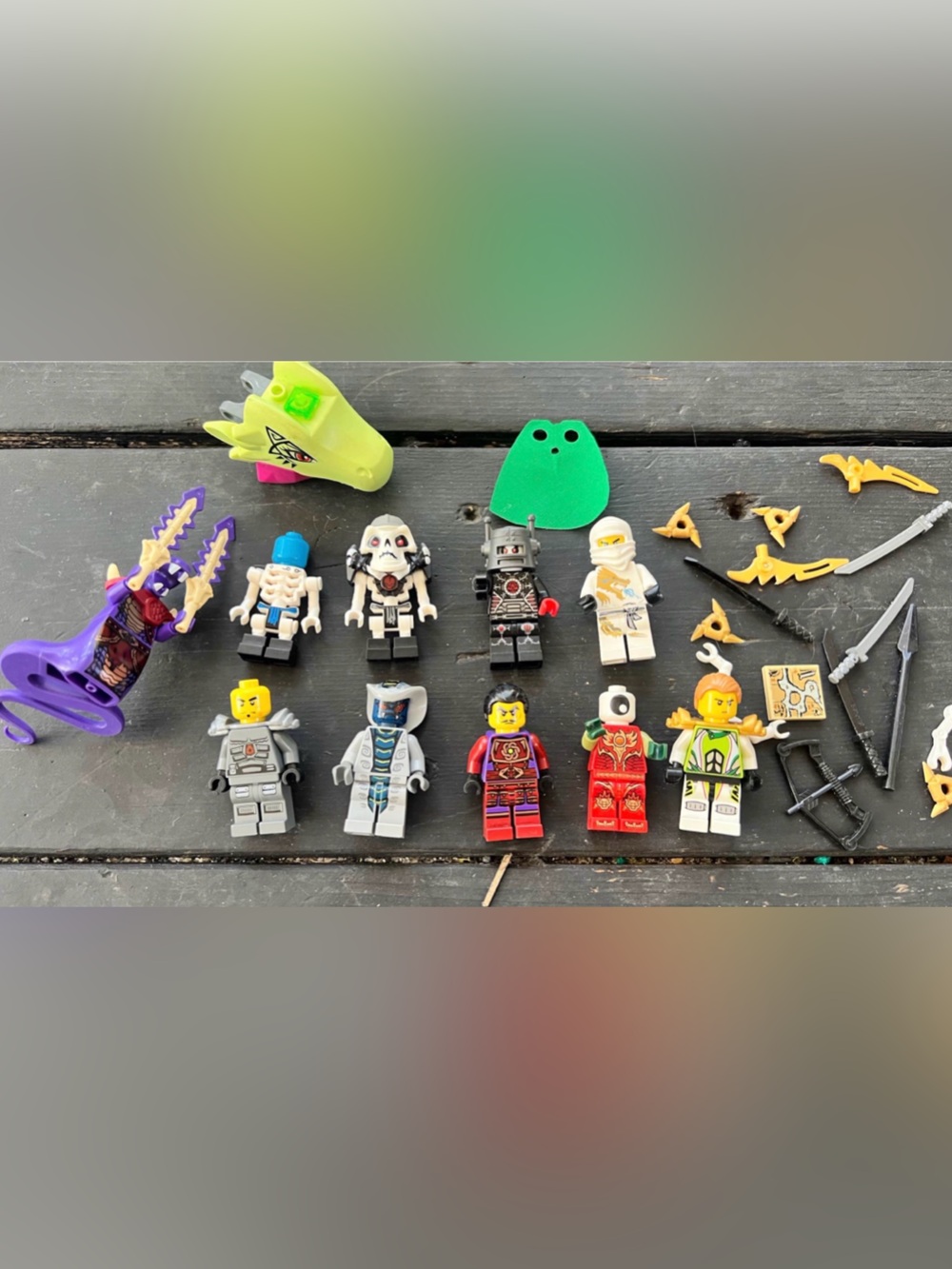 Lego Ninjago, mini figures